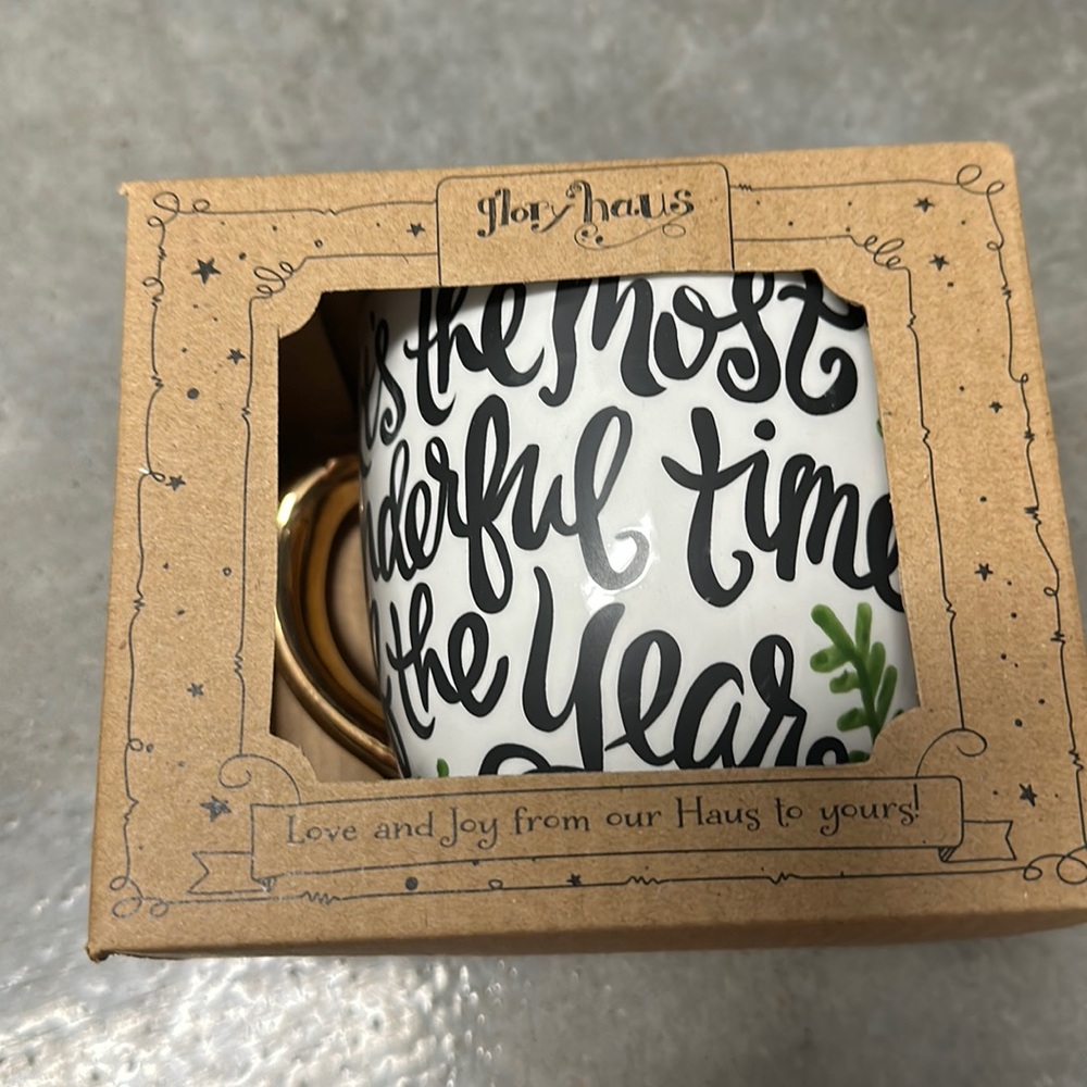 GLORY HAUS most wonderful time mug